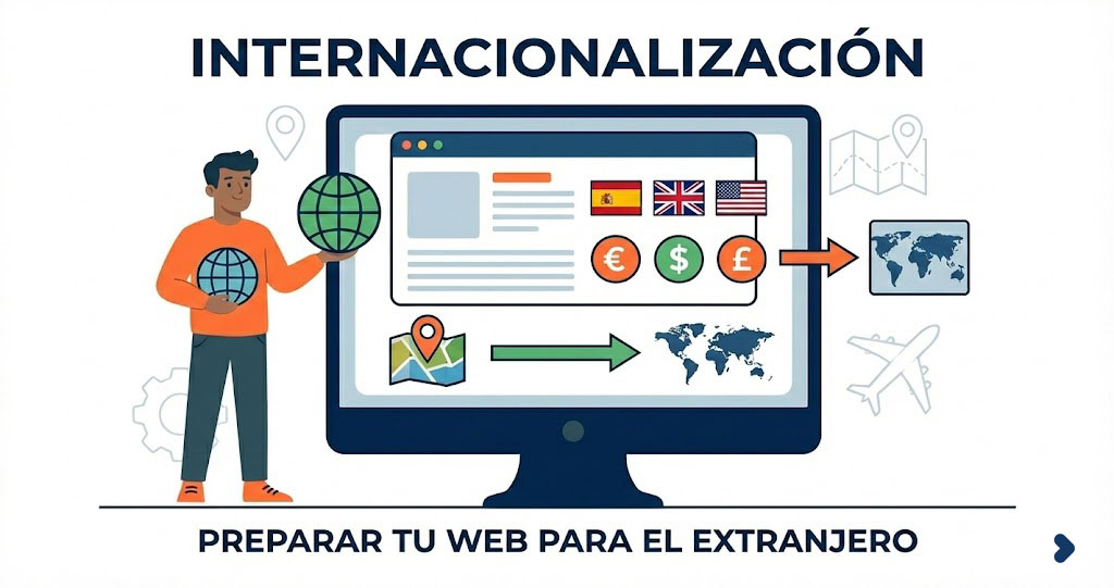 Internacionalización: Preparar tu web para vender en el extranjero