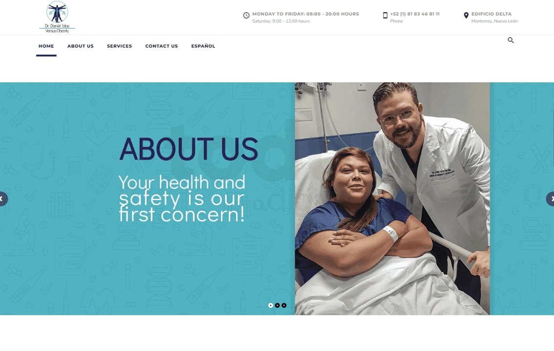 Diseño web para VersusObesity.com