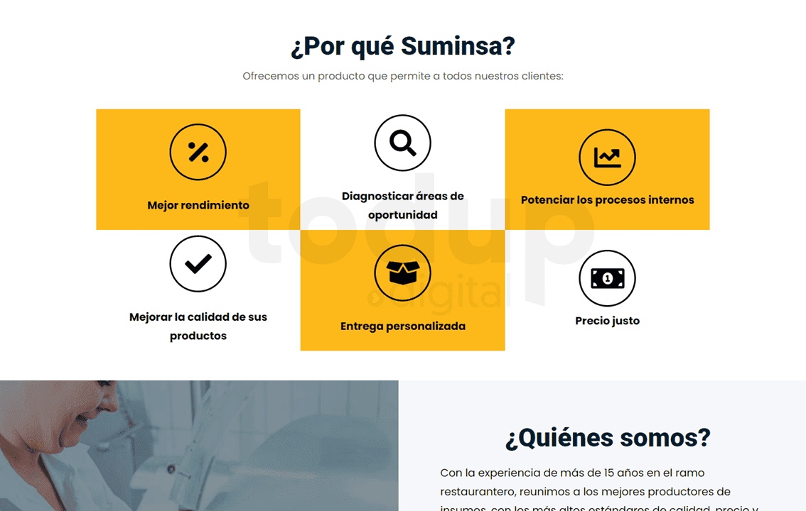 Plataforma web para SUMINSA